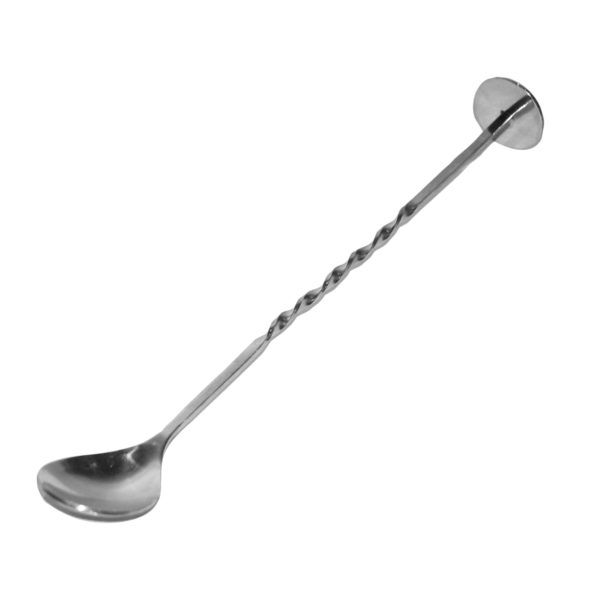 Steel bar spoon