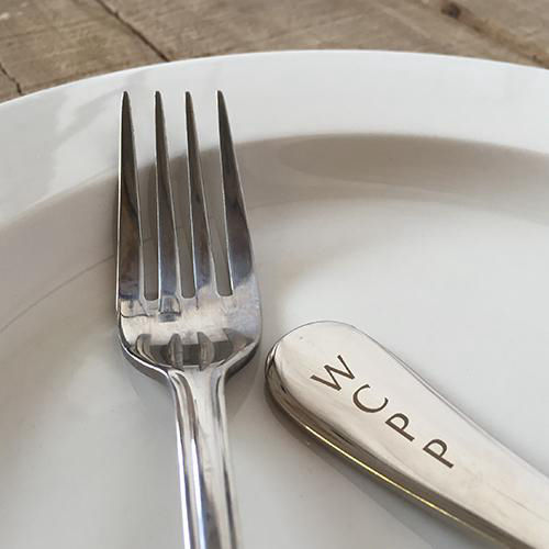 Custom branded cutlery set